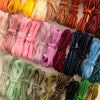 Narrow velvet ribbon in curated color palette for bridal bouquets and invitation suites