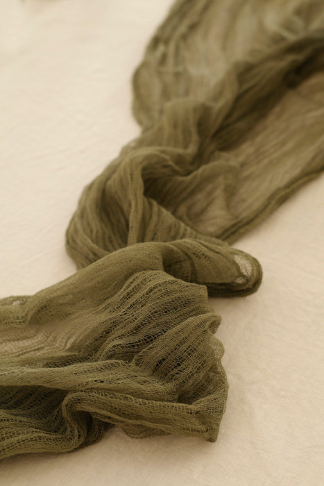 Dark Sage Green Styling textile