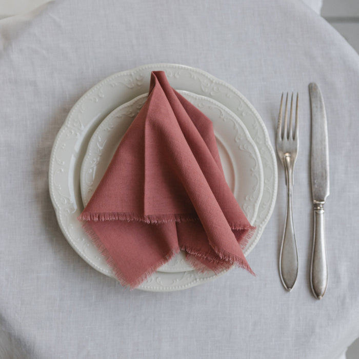 Cotton Napkins - RED CLAY